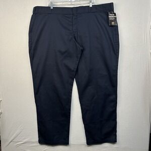 Dickies 774 Original Fit Low Rise Straight Leg Work Pants Women's Navy Blue 24R